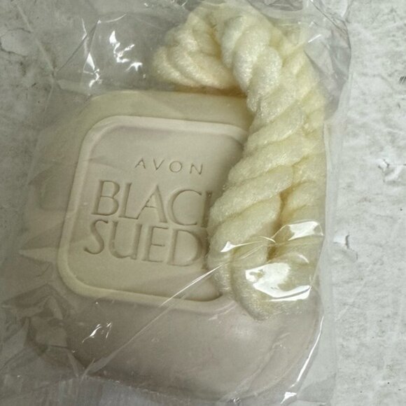 Avon NEW 2 IMARI & Black Suede Soap on Rope Rich Indulgence Bath and Shower Gel - Picture 10 of 12